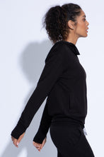 Load image into Gallery viewer, Brandy Cozy Hoodie (black)
